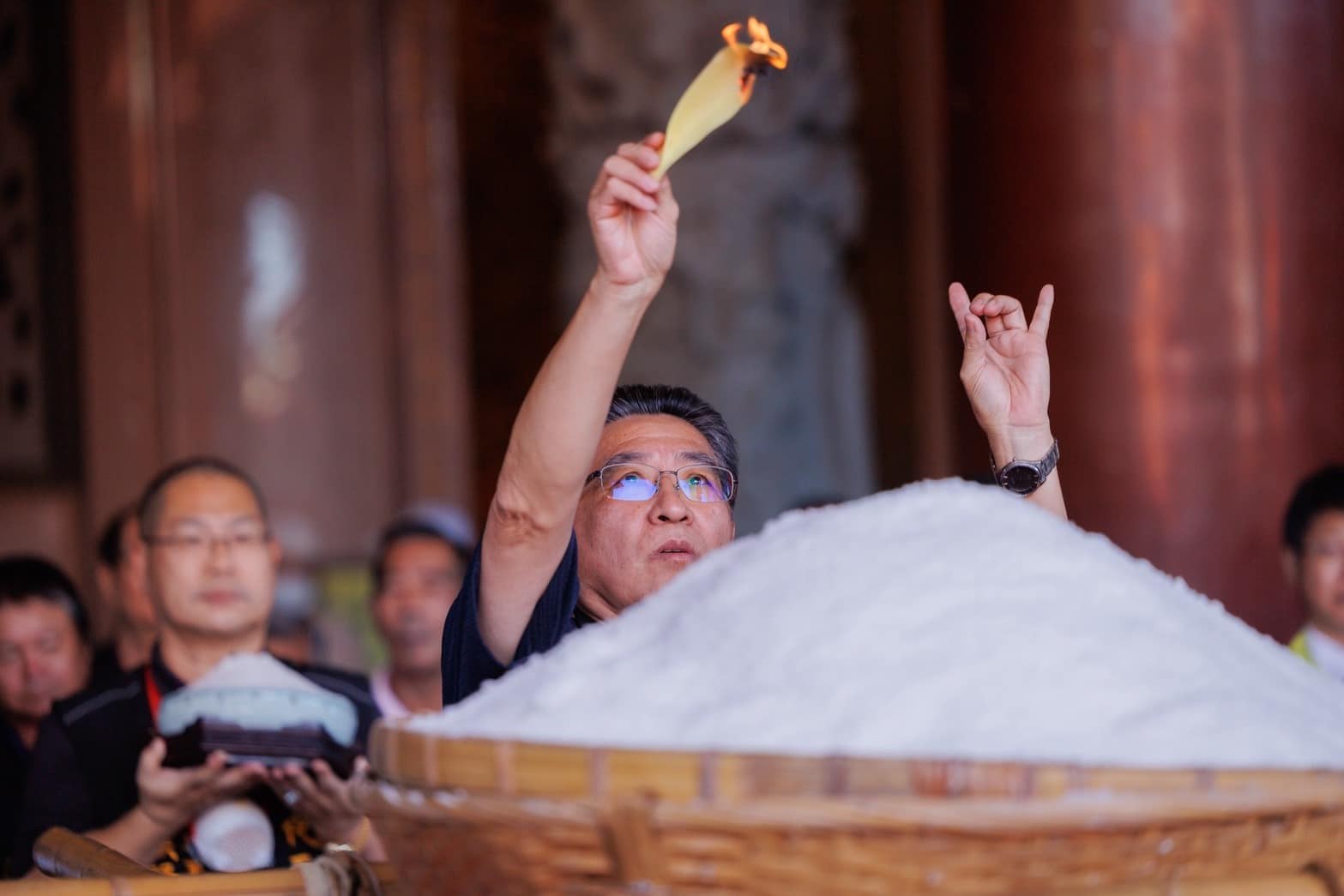A photograph from the 20 October 2026 reports on the Kunshen King Peace Salt Festival. Source: Southwest Coast National Scenic Area Administration.